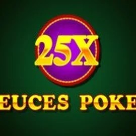 Poker logo of 25x Deuces Poker from iSoftBet at HiddenJack Casino