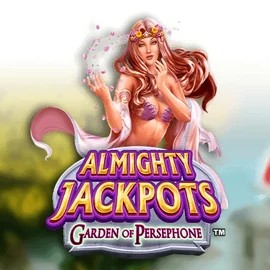 Almighty Jackpots: Garden of Persephone logo by Novomatic at HiddenJack Casino