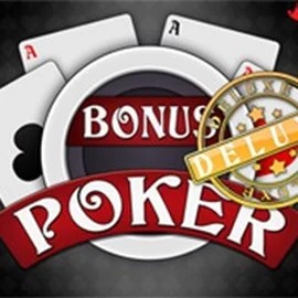 Bonus Poker Deluxe - 3 Hands logo by RTG (Reel Time Gaming) HiddenJack Casino