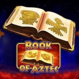 Book of Aztec logo by Amatic Industries at HiddenJack Casino
