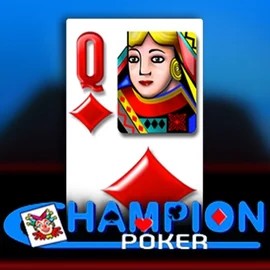 Champion Poker logo – Poker by Spin2Win at HiddenJack Casino