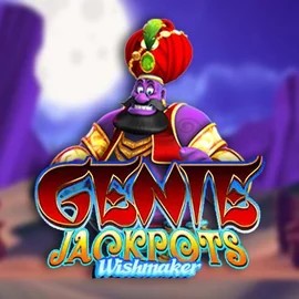 Jackpots logo of Genie Jackpots Wishmaker from Blueprint Gaming at HiddenJack Casino