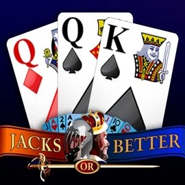 Jacks or Better (Origins) online game logo by Playtech on hiddenjackapp.com