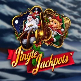 Jingle Jackpots logo by Dragon Gaming HiddenJack Casino