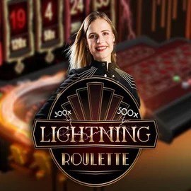 Lightning Roulette online game logo by Evolution on hiddenjackapp.com
