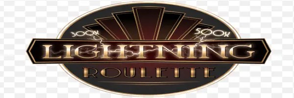 Official Live Casino logo: Lightning Roulette by Evolution at HiddenJack Casino