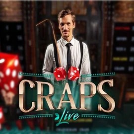 Live Craps casino game by Evolution – featured logo at HiddenJack Casino