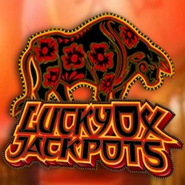 Lucky Ox Jackpots online game logo by Rival on hiddenjackapp.com