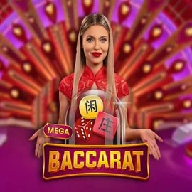 Play the Mega Baccarat slot by Pragmatic Play on HiddenJack Casino