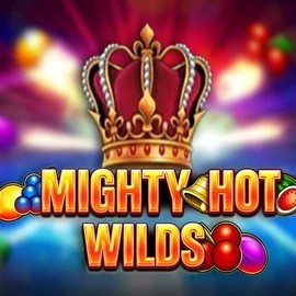 Mighty Hot Wilds online game logo by Inspired Gaming on hiddenjackapp.com