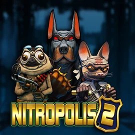 Nitropolis 2 by ELK Studios, showcased at hiddenjackapp.com – game logo