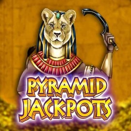 Pyramid Jackpots online game logo by King Show Games on hiddenjackapp.com