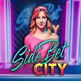 Enjoy Side Bet City by Evolution – logo hosted on hiddenjackapp.com