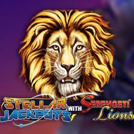 Enjoy Stellar Jackpots with Serengeti Lions by Lightning Box Game – logo hosted on hiddenjackapp.com